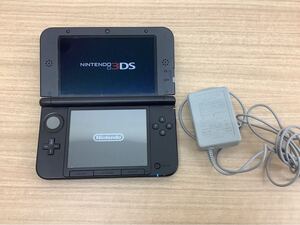 ◯営NI022-A3T60【埼玉発】任天堂 Nintendo3DS LL SPR-001（JPN） ブルー 通電動作確認済み 初期化済み 充電器有り 現状品