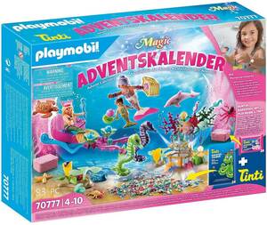 即決！新品 PLAYMOBIL 70777 人魚のアドベントカレンダー プレイモービル