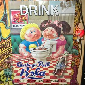 1980s ガーベッジ ペイル キッズ ポスター #1 GARBAGE PAIL KIDS TOPPS ぶきみくん GPK