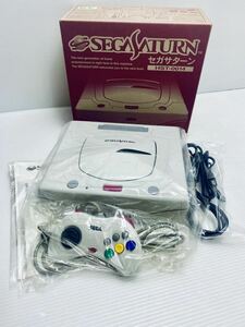 美品/動作品 SEGA SATURNセガサターン セガ/SEGA HST-3220箱付き コントローラ/AV セット/希少品(H-101)