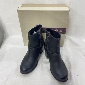 クラークス merrigan dane ショートブーツ ブラック UK3.5 /22.5cm レザーブーツ ブーツ ブーツ UK：3.5 黒 / ブラック 無地