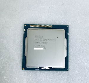 CPU インテル Core i7-3770 3.40GHz SR0PK LGA1155 Intel Core i7 3770 i7第3世代 プロセッサー 中古 core i7 3rd Generation processor