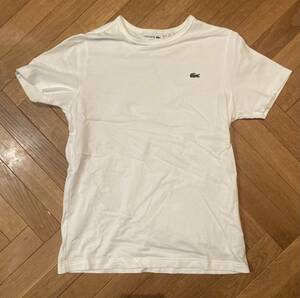 ラコステ　白Tシャツ　XSサイズ