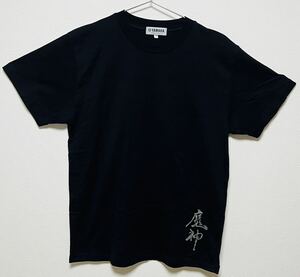 希少ビンテージ90s ☆YAMAH(ヤマハ)☆レーシング ライダース バイクTシャツ 半袖 ロゴ ブラック 黒