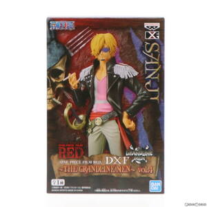 【中古】[FIG] サンジ ワンピース FILM RED DXF～THE GRANDLINE MEN～vol.4 ONE PIECE フィギュア プライズ(2618316) バンプレスト(6175430