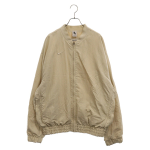 ナイキ 20AW ×フィアオブゴッド Basketball Jacket Light Cream NBA オーバーサイズ バスケットボール ジャケット ブルゾン CU4694-271