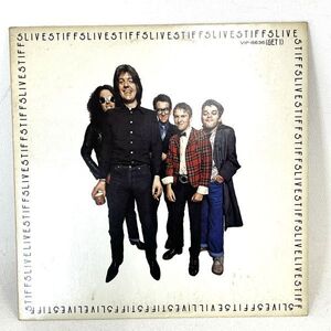 【見本 国内盤 非売品 LP】VA VARIOUS LIVE STIFFS LIVE スティッフ・ライヴ VIP-6636 レコード WHITE LABEL PROMO 12inch インチ 現状品