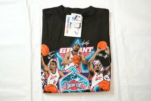 1円スタート！ 【デットストック品】90s Vintage NBA Tシャツ DREAN TEAM 両面プリント Tシャツ ブラック サイズM