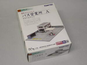 ◇ ＴＯＭＹＴＥＣ　ジオコレ　建物コレクションシリーズ　バス営業所Ａ ジャンク ◇