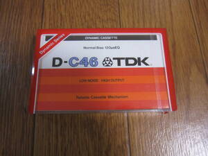 未使用カセットテープ　TDK　D-C46　