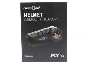 s23210-ty [送料950円] ジャンク○Freedconn HELMET BLUETOOTH INTERCOM バイク用インカム KY PRO [119-241110]