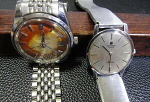 ★ OMEGA AUTOMATIC Seamaster / パーツ取り用 ★ UNIVERSAL GENEVE Altesse 手巻き腕時計 ◇ MEN