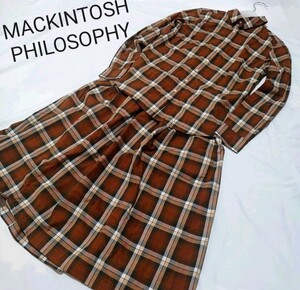 マッキントッシュフィロソフィーMACKINTOSH PHILOSOPHYセットアップシャツ&スカート