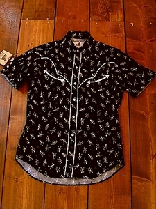 ウエスタンシャツ専門店 オレゴン・トレイル オリジナルウエスタンシャツ Western Shirts Made in Japan size M　日本製 半袖