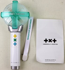 S●ジャンク品●アイドル/グッズ 『TXT OFFICIAL LIGHT STICK VER.1』 TOMORROW X TOGETHER 公式 ペンライト/ペンラ K-POP ※通電しません