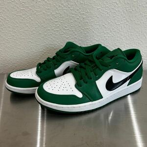 未使用 NIKE AIR JORDAN 1 LOW PINE GREEN ナイキ エアジョーダン ロー パイン グリーン