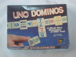 TOMY トミー UNO DOMINOS　1987年製 欠品無