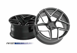 【鍛造】FACE WHEELS　FW1007　FORGED 1PCホイール19インチ9.5/10.0/10.5/11.0J