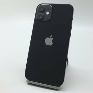 Apple iPhone12 mini 64GB Black A2398 MGA03J/A バッテリ77% ■SIMフリー★Joshin8272【1円開始・送料無料】