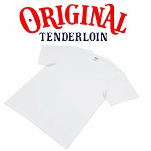 1円～1スタ 新品未使用 正規品 WHITE 激レア TENDERLOIN テンダーロイン 5.6oz Tシャツ TEE 藤原ヒロシ キムタク サイズL 三代目JSB着用