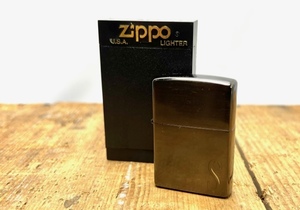 1*レア！ 未着火！ ブラッククローム ZIPPO Seven Stars セブンスター 1999年 A XV タバコ 煙草 たばこ JT オイルライター ジッポー 黒