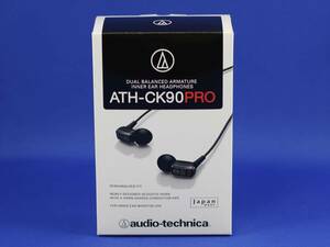 オーディオテクニカ デュアル・バランスド・アーマチュア型インナーイヤーヘッドホン ATH-CK90PRO