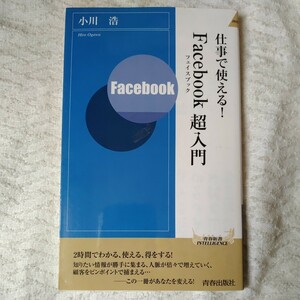 仕事で使える！Facebook超入門 (青春新書インテリジェンス) 小川 浩 9784413043076