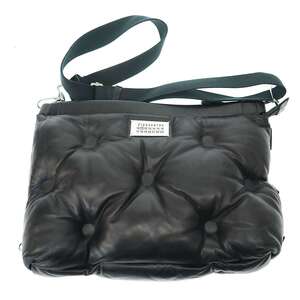 Maison Margiela11 メゾン マルジェラ Glam Slam グラムスラム レザーショルダーバッグ S55WA0061 P4480 T8013 ブラック ITO7I4DKCJQC