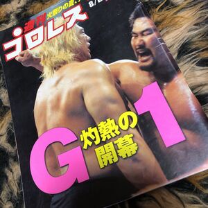 週刊プロレス　棚橋弘至　高山善廣　佐々木健介