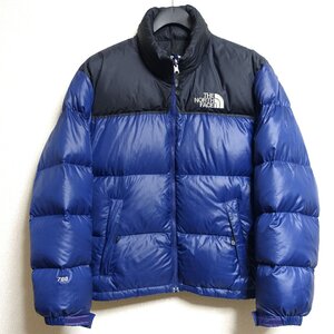 THE NORTH FACE ノースフェイス ヌプシ ダウンジャケット 700FP メンズ Sサイズ 正規品 ネイビー ブルー Z3513