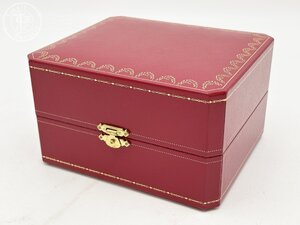 BA0603550　◎ Cartier カルティエ ウォッチボックス 時計ボックス 空箱 箱のみ レッド系 ゴールド金具 中古品 used品 現状品