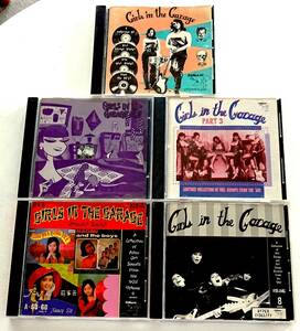 【送料無料】希少盤60年代女性ガレージ・ロックCD5枚[Girls In The Garage Volume 1]+[Volume 2]+[Volume 3]+[Volume 8]+[Volume 9]全109曲