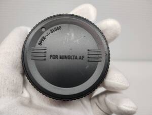  SIGMA FOR MINOLTA AF　レンズリアキャップ　カメラ　シグマ　∑　ミノルタ レンズキャップ