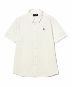 未使用 完売 FRED PERRY BEAMS 別注 鹿の子 ジャージ 半袖 シャツ XL SNOW WHITE ホワイト ビームス フレッドペリー 定価15400円