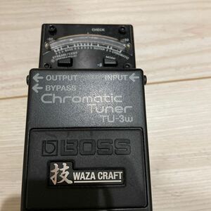 BOSS Chromatic Tuner TU-3W