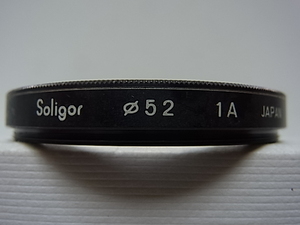 送料110円～　soligor　ソリゴール　1A　52mm　管理no.4