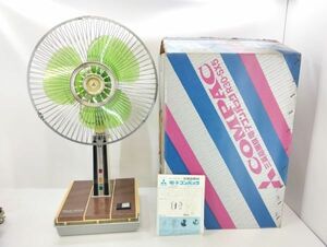 y☆/ MITSUBISHI 三菱扇風機 30㎝超高級お座敷扇 電子コンパック R30-SX5 現状品 元箱付き　/DY-2901