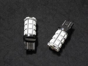 T20　ブレーキ　ダブル球　赤　点滅　LED　24SMD　2個セット