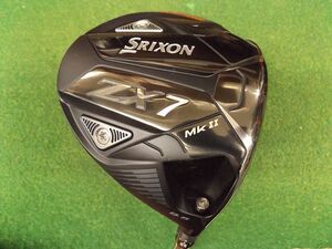 【税込】1743 SRIXON ZX7 MKⅡ 9.5° 純正カーボン S カバー有 ダンロップ スリクソン ドライバー .938952