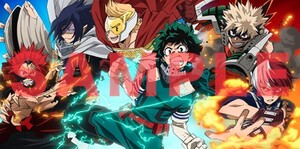 BD 僕のヒーローアカデミア 4th 全巻連動購入 アニメイト特典 全巻収納ボックス 緑谷出久&爆豪勝己&轟焦凍&切島鋭児郎&通形ミリオ&天喰環