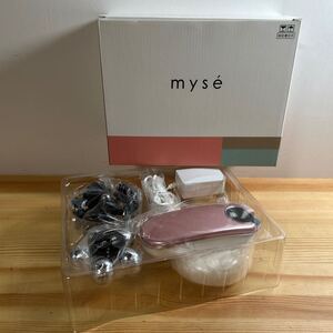 【未使用品】ミーゼ ディープコア MS10P 家庭用美容器 myse YA-MAN フェイスケア ヤーマン 取扱説明書有り アタッチメント 充電式 ピンク