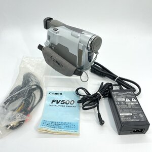 Canon キャノン デジタルビデオカメラ DM-FV500 2005年製 デジタルズーム400倍 テープなし ミニDVテープなし【道楽札幌】