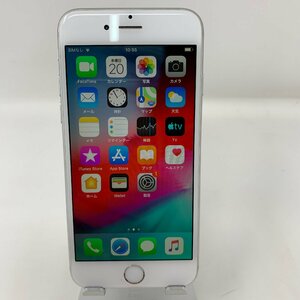 ◆中古良品◆iPhone 6/16GB/Silver/100%/33817