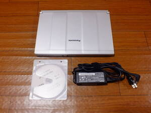 極美品・動作：Panasonic レッツノート CF-SX4EDHCS Core i5 メモリー８GB SSD DVDスーパーマルチドライブ