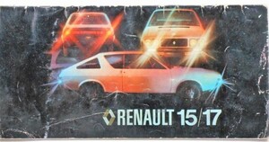 RENAULT 15/17 1976 OWNERS MANUAL