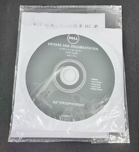 2YXS2476★現状・未開封品★DELL P1913S/P1913/P2213 Drivers and Documentation P/N 6R0TG Rev.A04