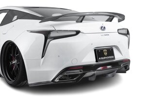 【AIMGAIN】 SPORT LEXUS レクサス LC LC500h LC500 リアアンダーディフューザー FRP製 2017.3- エイムゲイン リヤ ディフューザー エアロ