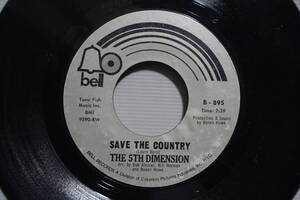 ★US盤 EP★　5th Dimention - Save The Country / Dimention 5 　1970