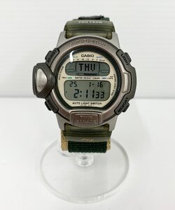 [rmm] CASIO カシオ PRO TREK プロトレック LEY PRL-20 腕時計 デジタル クオーツ 電池交換済み 箱 説明書付き 現状動作品