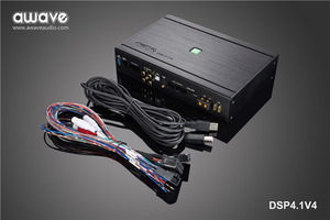 【保証付】【日本国内正規品】awave DSP4.1V4 4ch×75W+1ch×300Wアンプ内蔵ハイエンドDSP